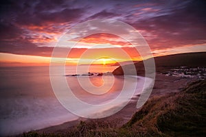 Challaborough Bay Sunset