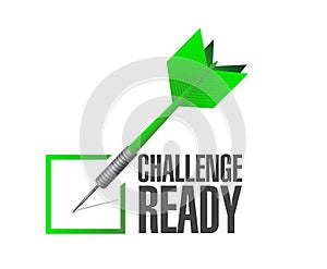 challenge ready dart check mark