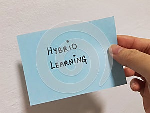 Challenges of hybrid learning during pandemic