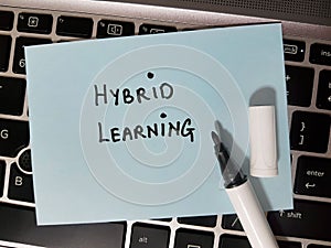 Challenges of hybrid learning during pandemic