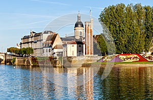 Chalon -sur Ã¢â¬âSaone, Birthplace of NicÃÂ©phore NiÃÂ©pce, inventor of photography. Bourgogne-Franche- Comte, France photo