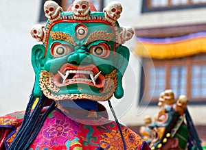 Cham Dance at Lamayuru gompa, India