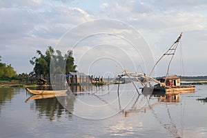 Cham Traditional Fishing Boat