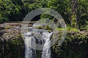 Chamarel Falls In Mauritius Island