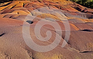 Chamarel seven colored earths photo