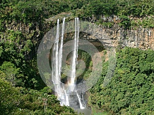 Chamarel waterfall