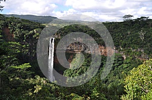 Chamarel waterfall
