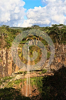 Chamarel Waterfalls in Mauritius