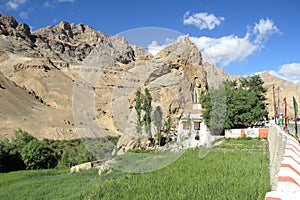 Chamba monastery in Mulbekh. photo