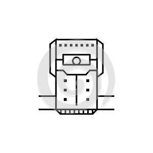 chamber, crew, cryogenic, room, space icon. Element of future pack for mobile concept and web apps icon. Thin line icon for