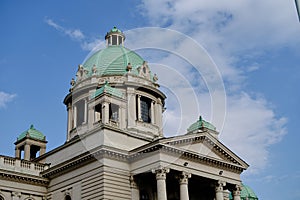 Chamber of National Assembly of Republic of Serbia, Also known as Narodna Skupstina. An old historical government