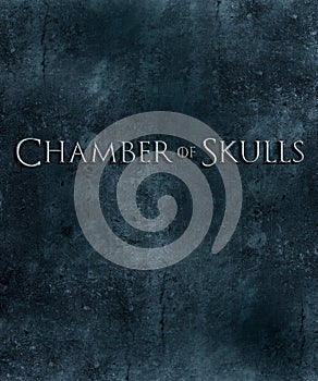 Chamber of Skulls Poster Artwork Original Background Texture photo