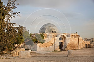 Chamber of Umayyad Place in the citadel hill in Amman, Jordan
