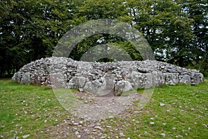 Chambered cairn photo