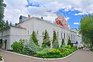 Chambers in Savvino-Storozhevsky man's monastery in Zvenigorod, Russia