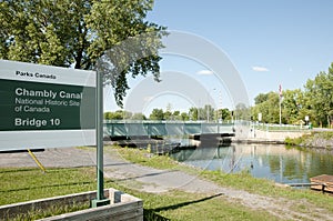 Chambly Canal Bridge - Quebec - Canada