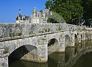 Chambord with bridge