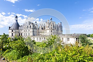 Chambord castle chateau Chambord, Loire valley, France