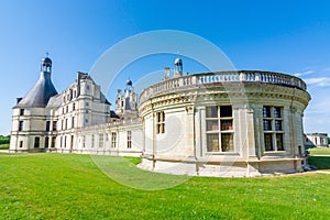 Chambord castle chateau Chambord in Loire valley, France