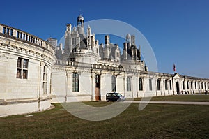 Chambord Castle Chateau Outer Wall