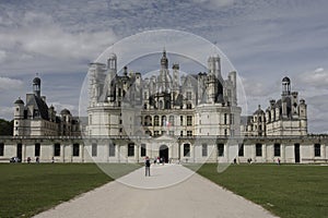 Chambord Castle on Loire valley