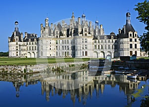 Chambord with reflections photo