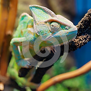 Chameleon on branch