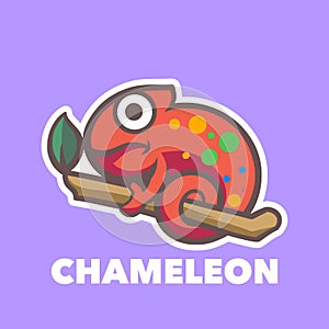 Chameleon red