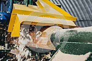 Chamfering the board using the rasp