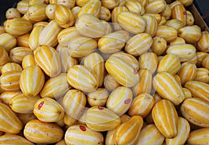 Chamoe, a yellow Korean melon