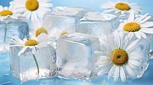 Chamomile ice cubes, the perfect way to elevate your drinks with a touch of tranquility