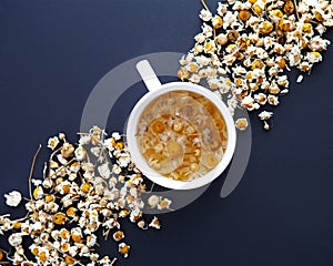 Chamomile tea composition