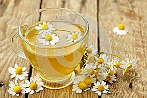 Chamomile tea photo