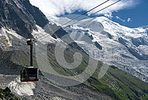 Chamonix cable car photo