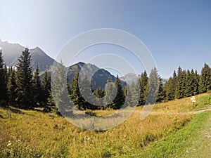 Wonderful landscapes of France Chamonix