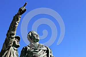 Chamonix Mountain history Mont Blanc First Ascent Conquest monument summit