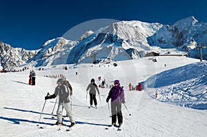 Chamonix ski resort