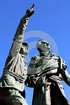 Chamonix summit history Conquest monument First Ascent of Mont Blanc summit