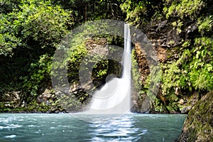 Chamouze Waterfall In Chamarel, Mauritius