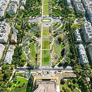 The Champ de Mars, Paris
