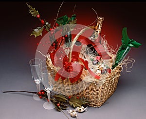 Champagne basket