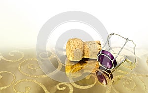 Champagne bottle cork