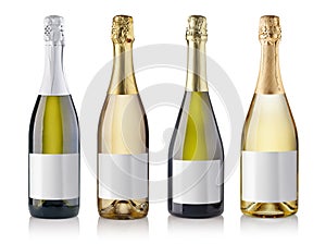 champagne bottles