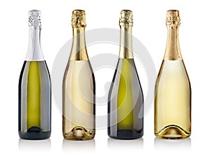 Champagne bottles