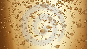 Champagne bubbles (seamless loop)