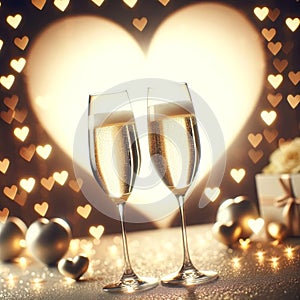 Champagne Celebration of Love