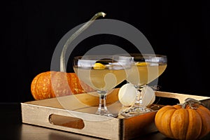 Champagne Cocktail - Fall Drinks