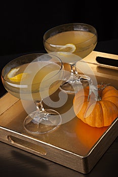 Champagne Cocktail - Fall Drinks