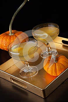 Champagne Cocktail - Fall Drinks