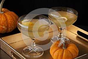 Champagne Cocktail - Fall Drinks